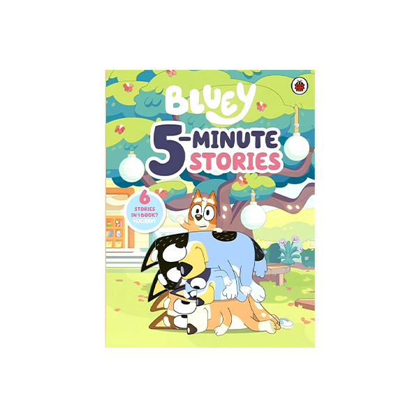 Bluey 5-Minute Stories (6 Stories in 1 Book) - 하드커버북