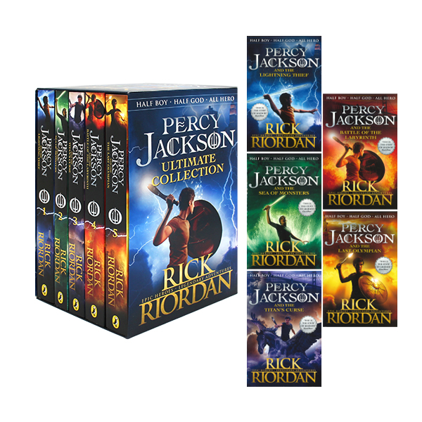 Percy Jackson Ultimate Collection 5 Books Set - 챕터북/페이퍼북