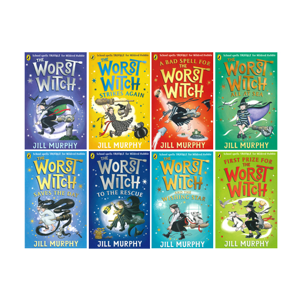 질 머피 The Worst Witch 8 Books Set - 챕터북/페이퍼북