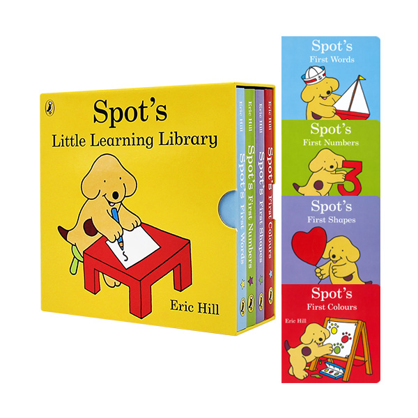 에릭 힐 Spot's Little Learning Library 4 Books Set - 보드북
