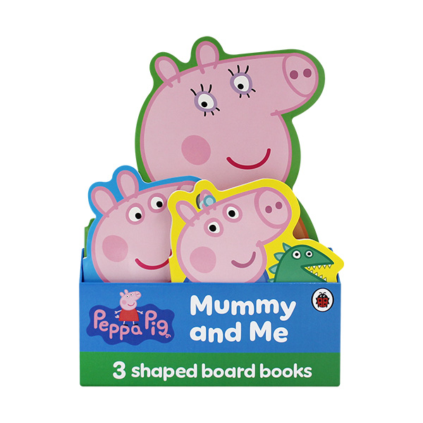 페파피그 Peppa Pig Mummy and Me 3 Shaped Board Books - 보드북