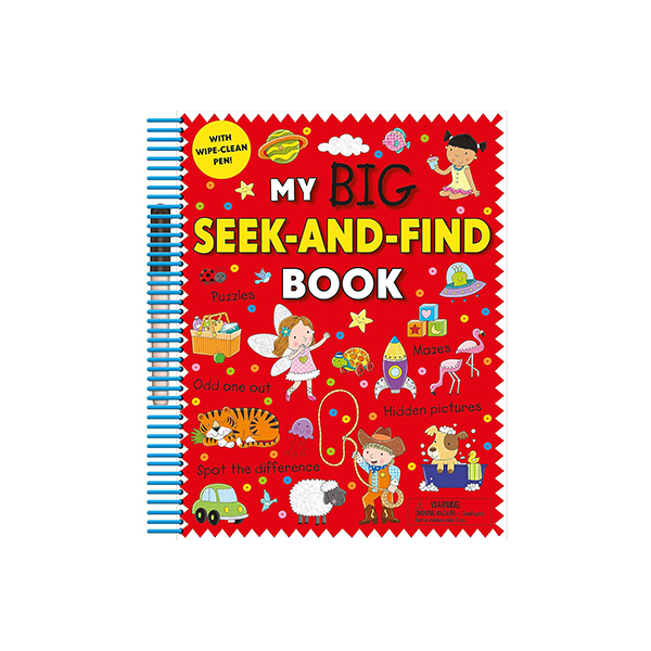 Priddy My Big Seek-and-Find Book : With Wipe-Clean Pen! - 액티비티북/페이퍼북