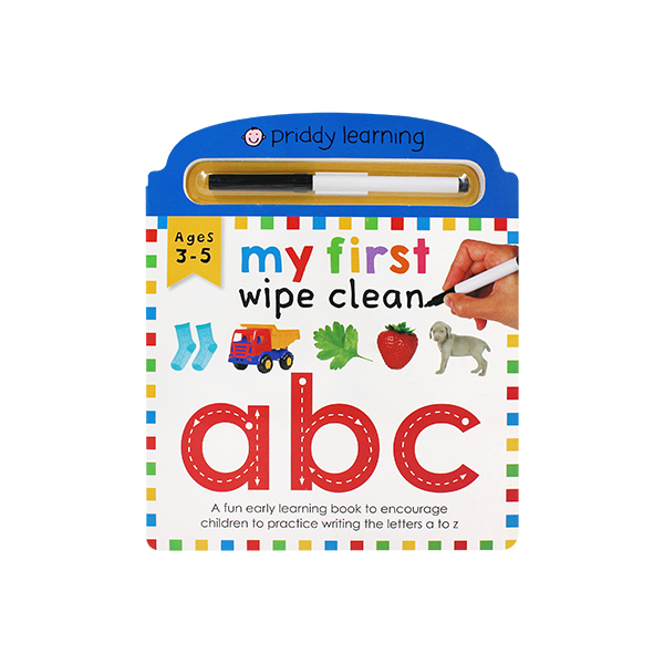 [솔드아웃] My First Wipe Clean : abc (Priddy Learning)