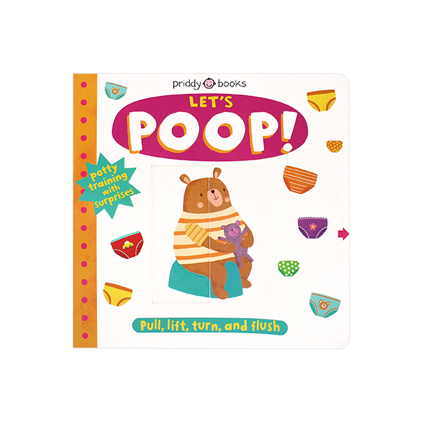Priddy Books Let`s Poop - 조작보드북