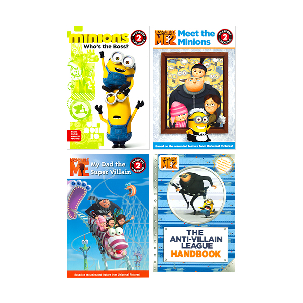 Minions Early Reader Bundle 4 Books Set - 페이퍼북