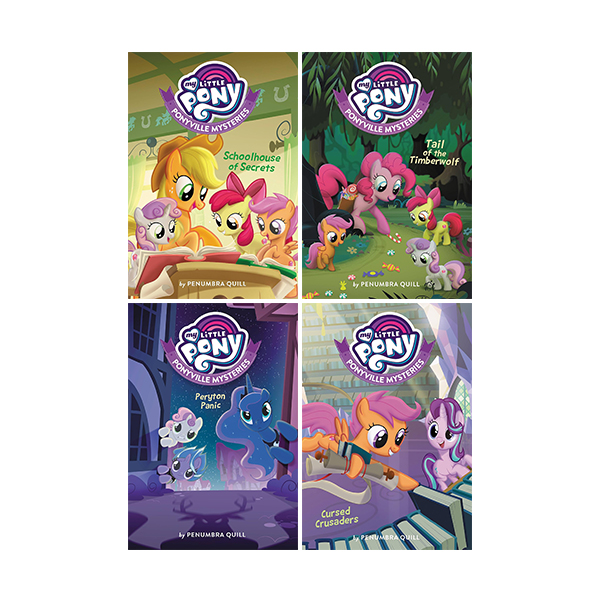 My Little Pony : Ponyville Mysteries 4 Books Set - 페이퍼북