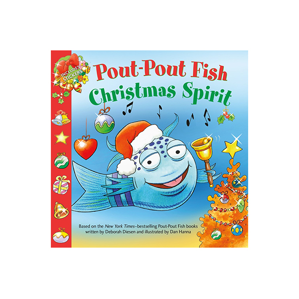 [크리스마스 북쿠폰] Pout-Pout Fish : Christmas Spirit (스티커포함) - 페이퍼북