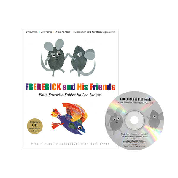레오 리오니 Frederick and His Friends : Four Favorite Fables (CD음원 포함) - 하드커버북
