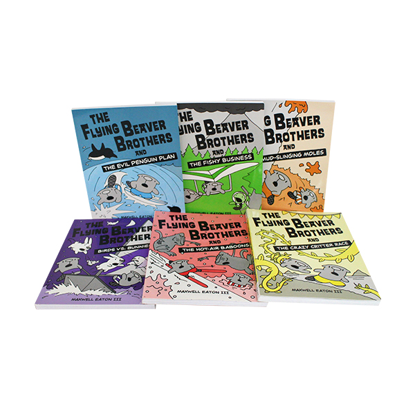 The Flying Beaver Brothers 6 Books Set - 그래픽노블/페이퍼북