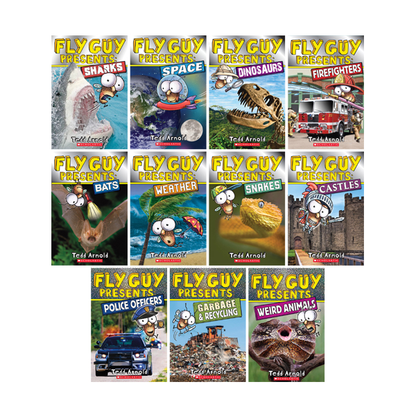 스콜라스틱 Fly Guy Presents 11 Books Set - 페이퍼북