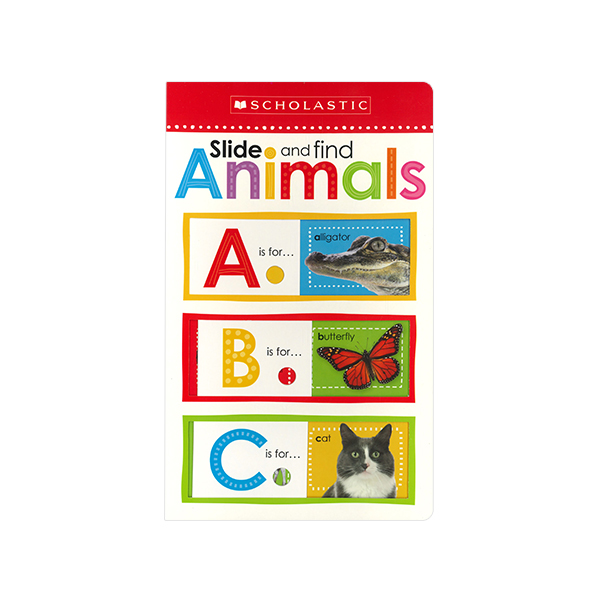 스콜라스틱 Slide and Find Animals - 조작보드북