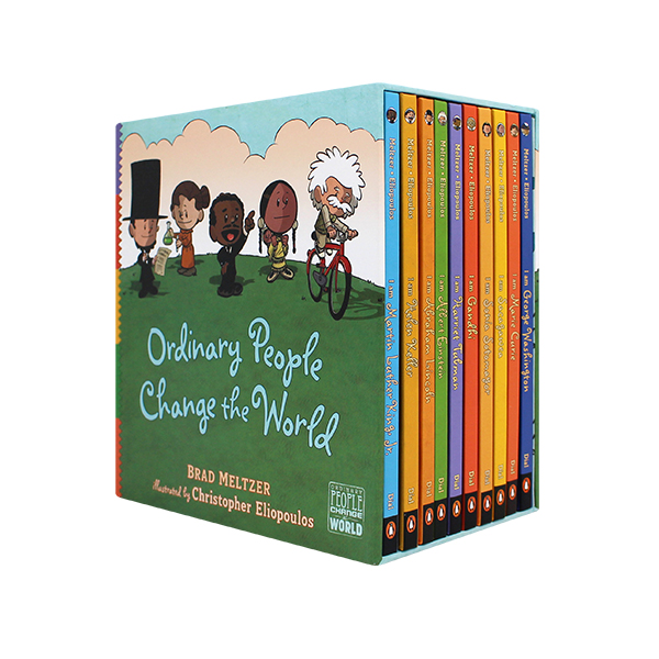 Ordinary People Change the World Collection 10 Books (포스터 포함) - 하드커버북