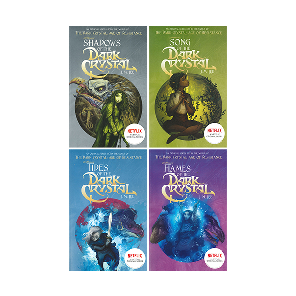 넷플릭스 오리지널 The Dark Crystal : Age of Resistance 4 Books - 챕터북/페이퍼북