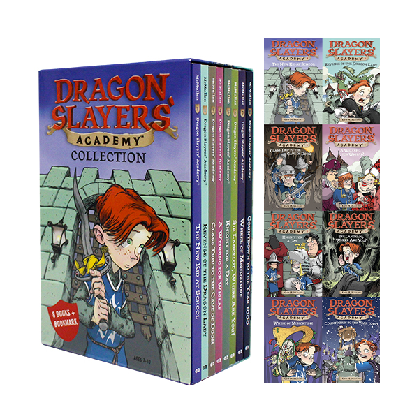 Dragon Slayers` Academy Collection 8 Books Set - 챕터북/페이퍼북