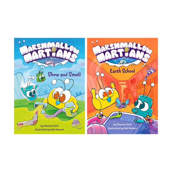Marshmallow Martians 2 Books Set - 그래픽노블/하드커버북