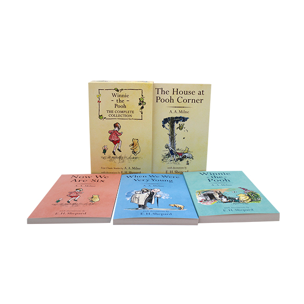 Winnie The Pooh The Complete Collection 4 Books Set - 페이퍼북