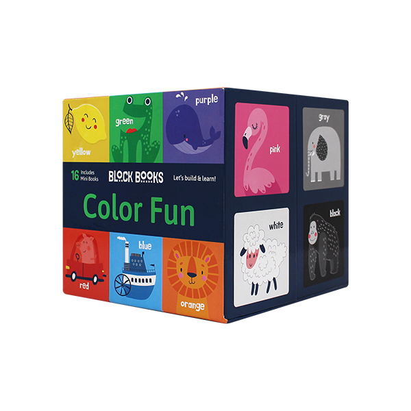 Color Fun 16 Mini Books (Block Books) 블록북