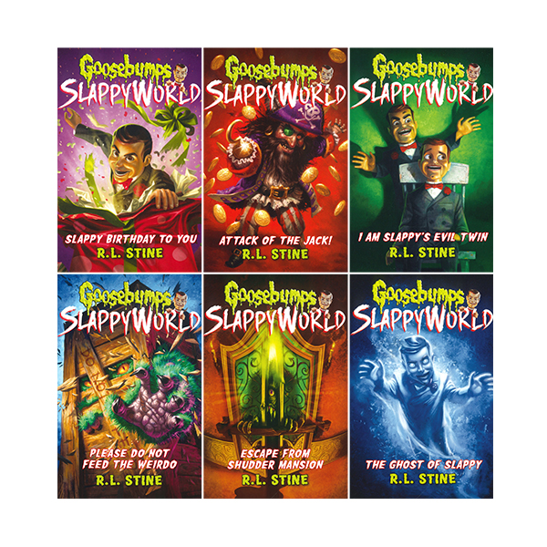 스콜라스틱 Goosebumps Slappyworld 6 Books Set - 챕터북/페이퍼북