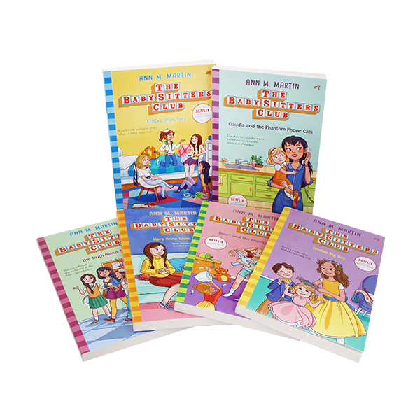 스콜라스틱 The Babysitters Club Books 1-6 Collection(A Netflix Original Series) 챕터북