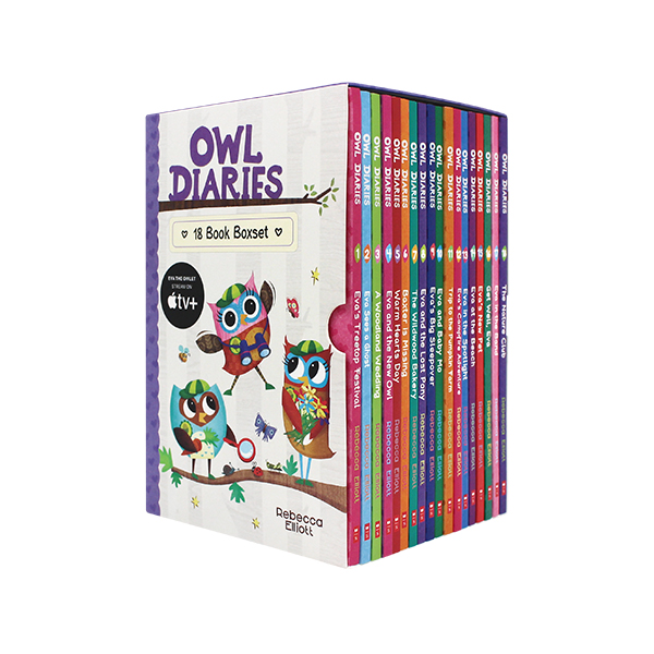 스콜라스틱 Owl Diaries 18 Book Boxset - 챕터북/페이퍼북