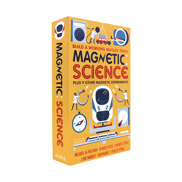 [과학의 달 할인전] Magnetic Science : Build a Working Maglev Train - 하드커버북