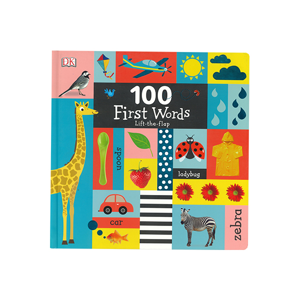 DK 100 First Words Little the flap - 보드북