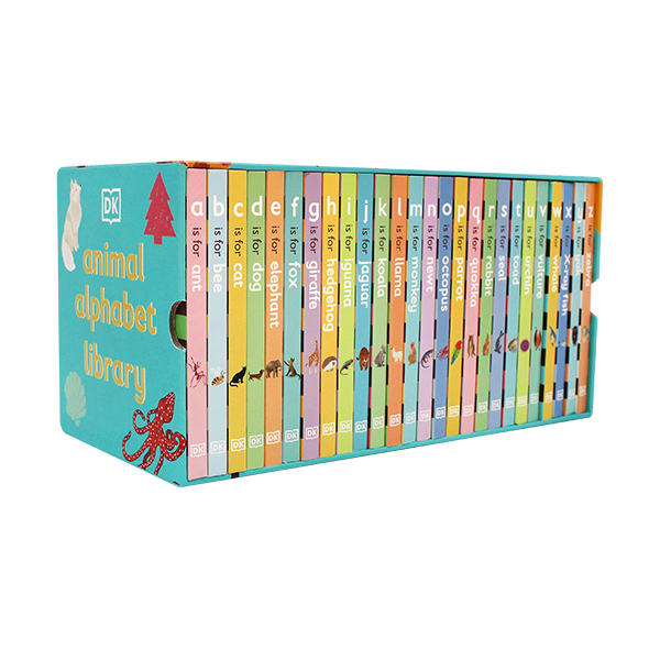 DK Animal Alphabet Library Collection 26 Books Set - 보드북