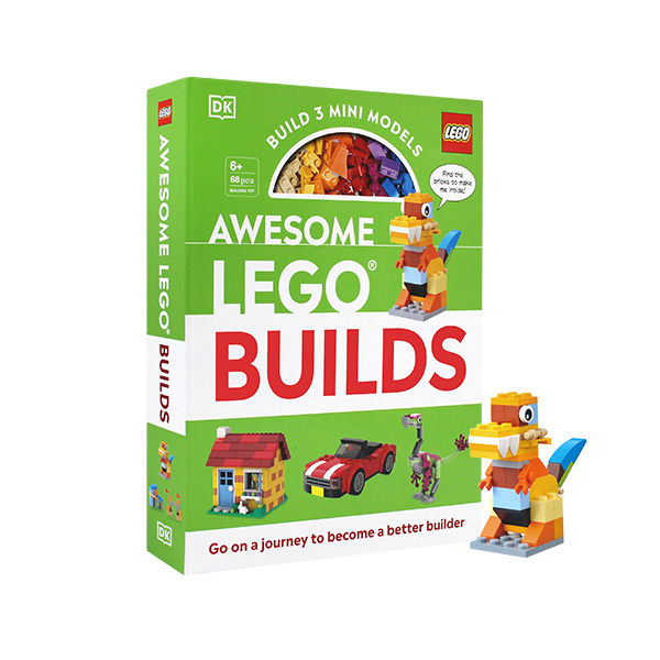 DK LEGO Awesome Builds (Build 3 Mini Models)(정품 레고블럭 포함) - 페이퍼북