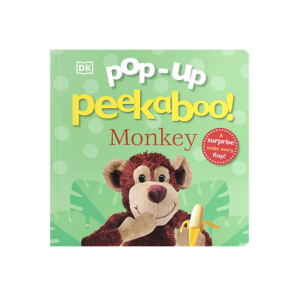 DK Pop-Up Peekaboo! Monkey - 팝업북/보드북
