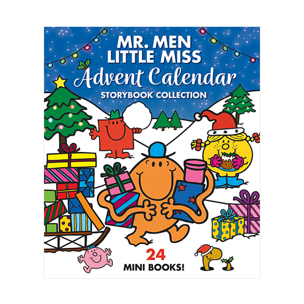 Mr. Men Little Miss Advent Calendar Storybook Collection 24 Mini Books! - 하드커버북