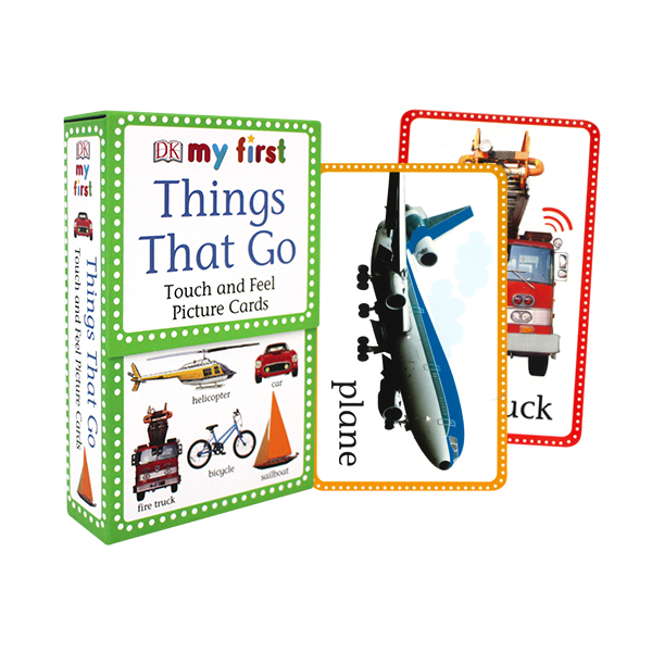 DK My First Things That Go (Touch and Feel Picture Cards) - 플래시카드