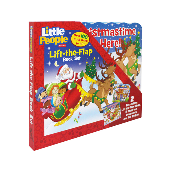 [크리스마스 북쿠폰] 크리스마스 Little People : Lift-The Flap 2 Book Set - 플랩북