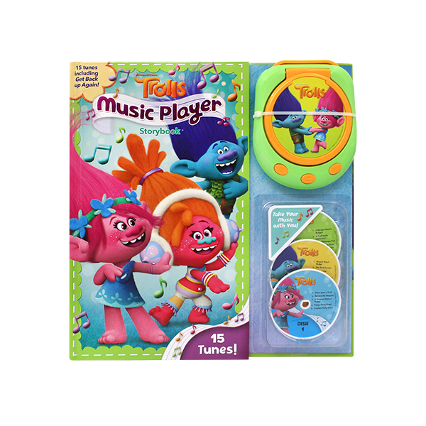 DreamWorks Trolls Music Player Storybook(15 Tunes!) - 하드커버북