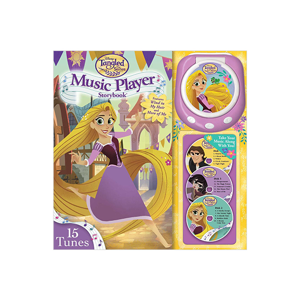 Disney Tangled The Series Music Player Stroybook - 하드커버북