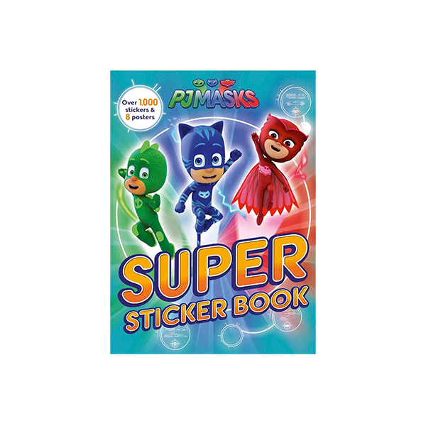 PJ Masks Super Sticker Book(Over 1000 Stickers & 8 Posters) - 스티커북/페이퍼북