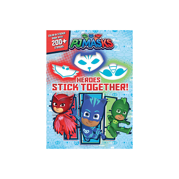 PJ Masks: Heroes Stick Together  - 스티커북/페이퍼북
