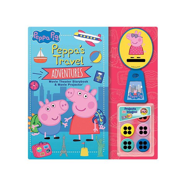 페파피그 Peppa's Travel Adventures: Movie Theater Storybook & Movie Projector - 무비씨어터/하드커버