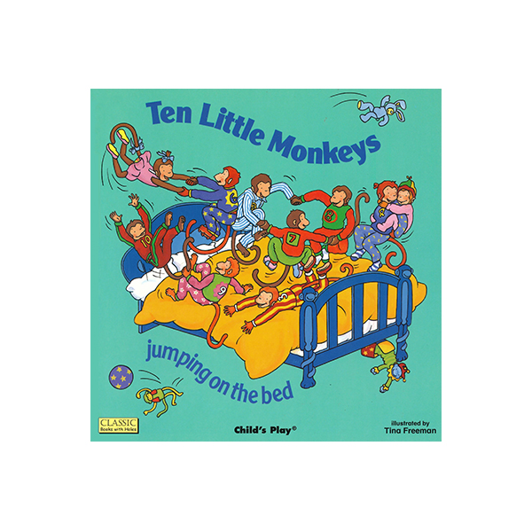 Ten Little Monkeys Jumping on the Bed - 페이퍼북