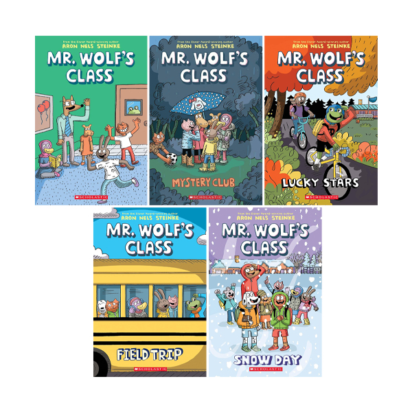 스콜라스틱 Mr. Wolf`s Class 5 Books Set - 그래픽노블/페이퍼북