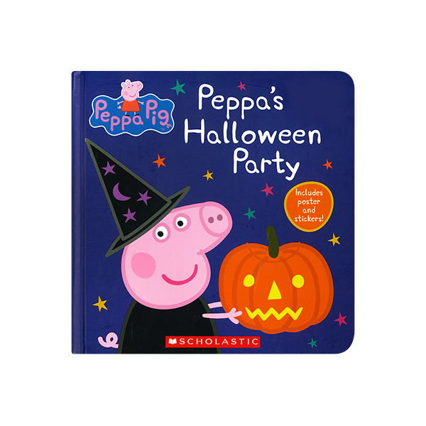 스콜라스틱 Peppa's Halloween Party(Includes Poster and Stickers!) - 보드북