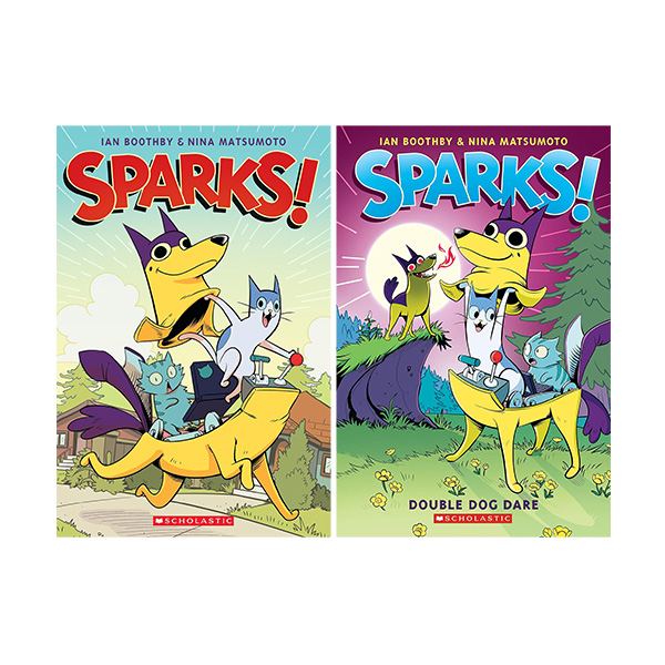 스콜라스틱 Sparks! 2 Books Set - 그래픽노블/페이퍼북