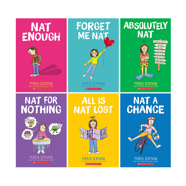 스콜라스틱 Maria Scrivan Nat Series 6 Books Set - 그래픽노블/페이퍼북