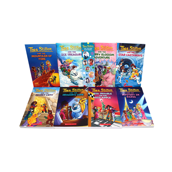 스콜라스틱 Thea Stilton Starter Series 8 Books set - 페이퍼북