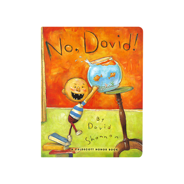 칼데콧 수상작 No, David - 보드북