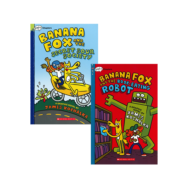 Banana Fox And The 2Books - 그래픽노블