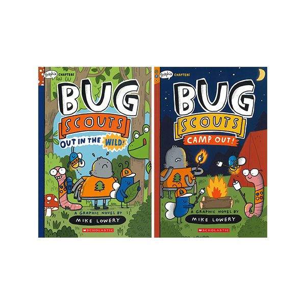 스콜라스틱 Bug Scouts 2 Books Set 그래픽노블