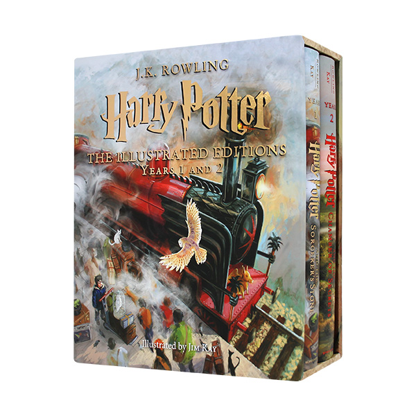 해리포터 Harry Potter: The Illustrated Edition Years 1 and 2 - 하드커버