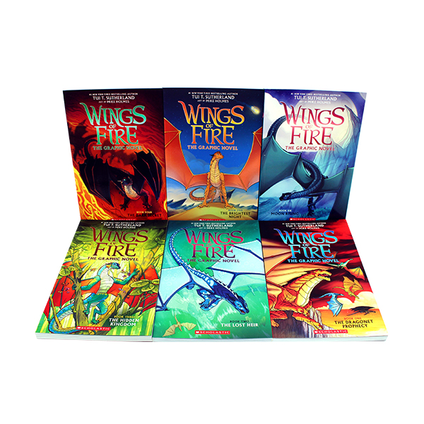 스콜라스틱 Wings of Fire Graphix Series 6 Books Set - 페이퍼북