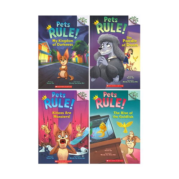 스콜라스틱 브랜치 Pets Rule! 4 Books Set - 챕터북/페이퍼북