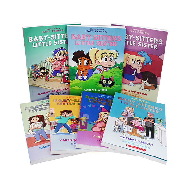 스콜라스틱 Baby-Sitters Little Sister 7 Books Set - 그래픽노블/페이퍼북